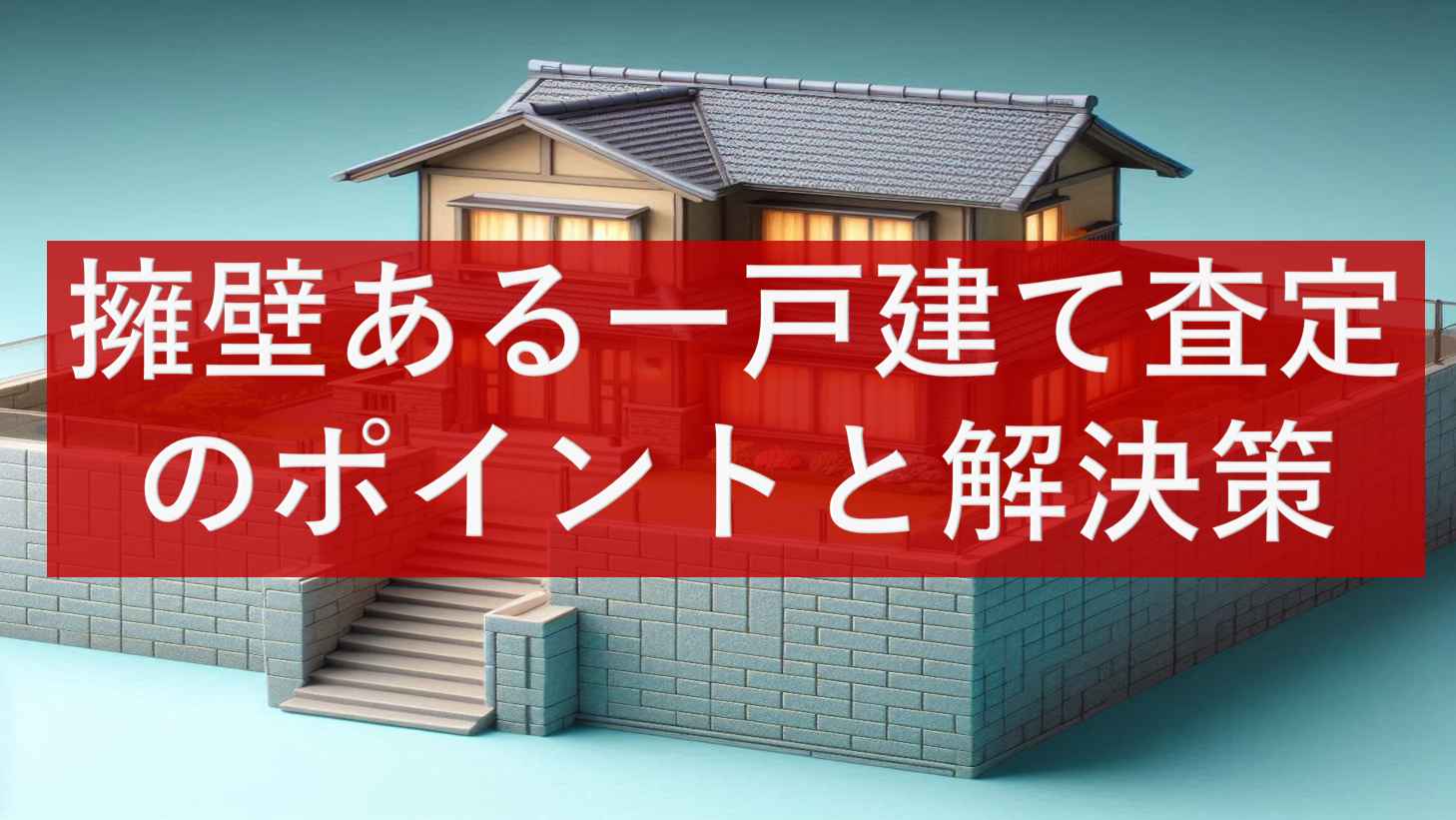 擁壁ある一戸建て査定のポイントと解決策