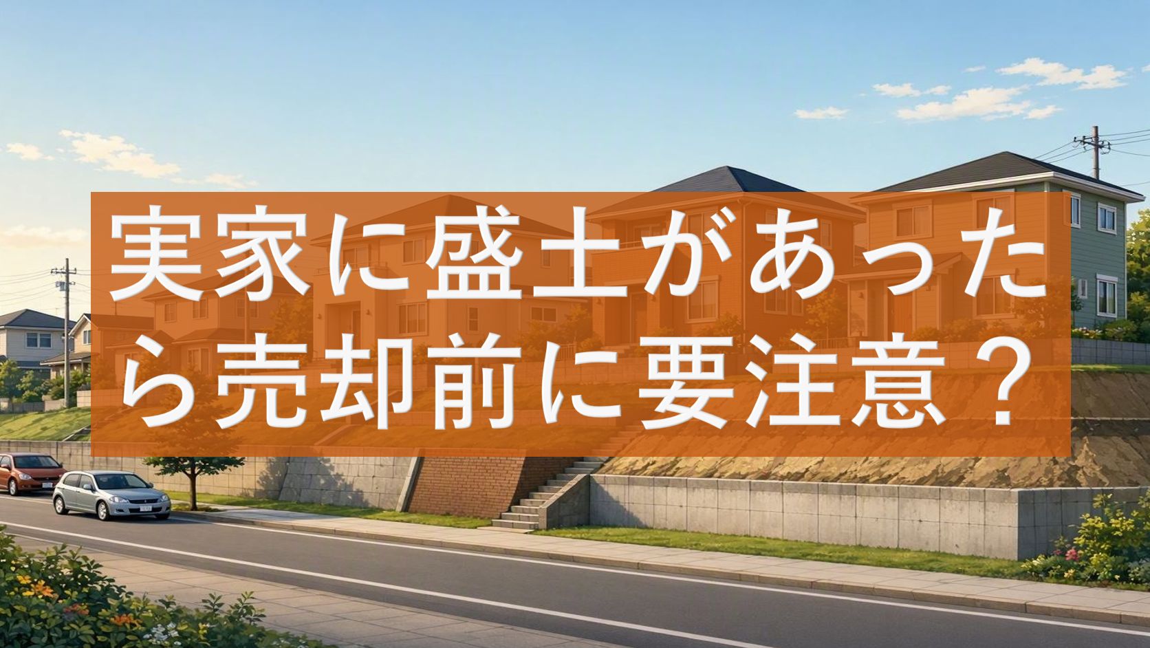 実家に盛土があったら売却前に要注意?