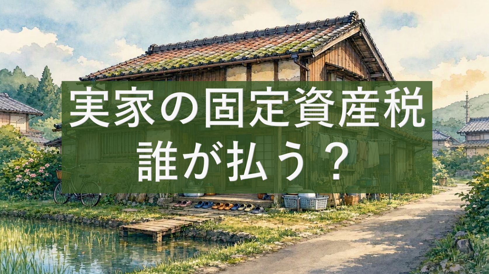 実家の固定資産税誰が払う?