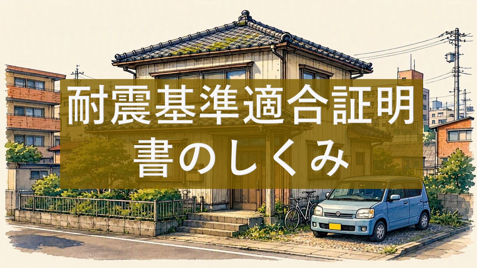 耐震基準適合証明書の仕組み
